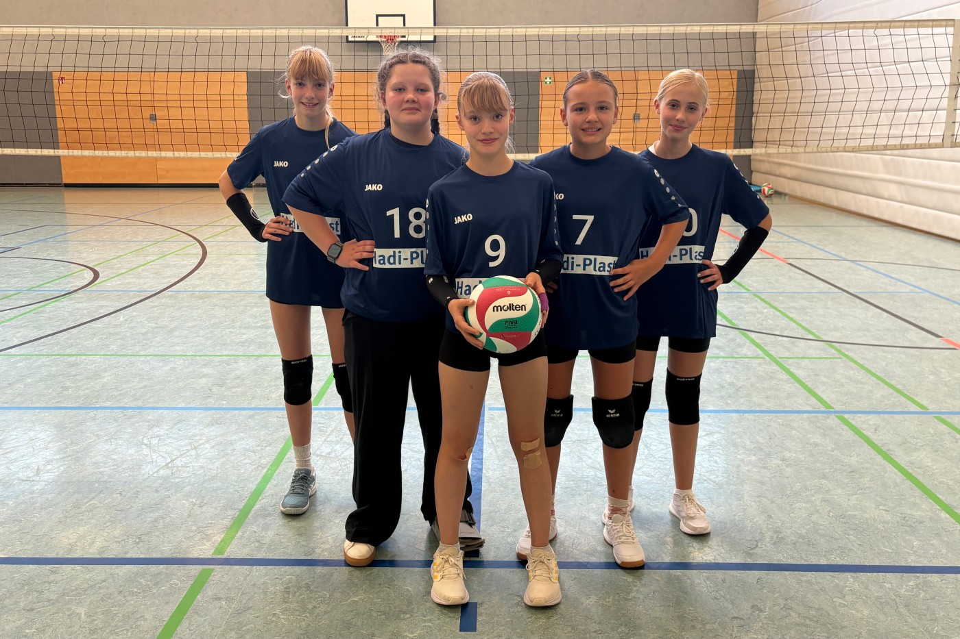 Teamfoto Sande U14 – Volleyball SV Blau-Weiß Sande, Paderborn